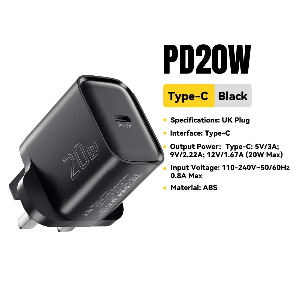 Mini ładowarka sieciowa USB-C PD 20W