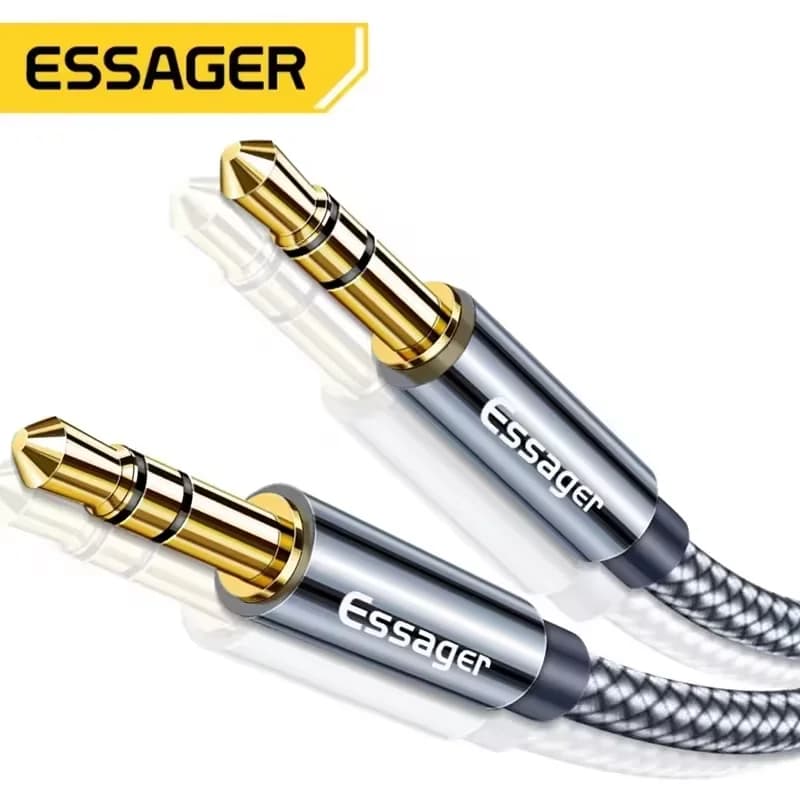 Kabel Audio AUX Stereo 3.5mm Męski-Męski