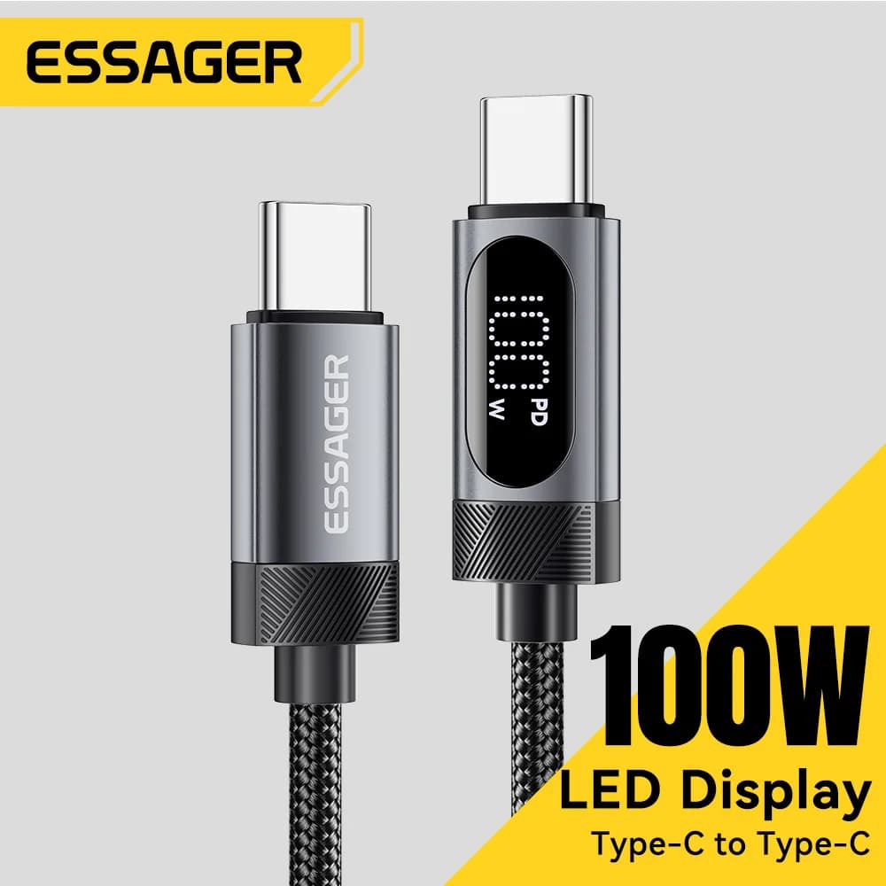 Kabel szybkiego ładowania USB-C na USB-C 100W