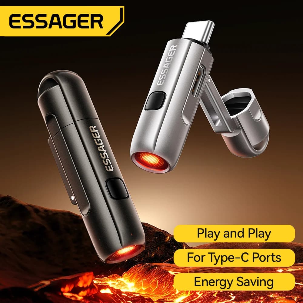 Zapalniczka samochodowa i dmuchawa powietrza 2w1 z USB-C