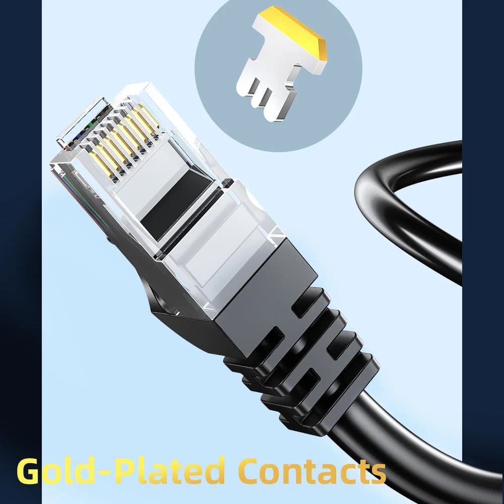 Przewód patch Cat6 Ethernet LAN, 10 m