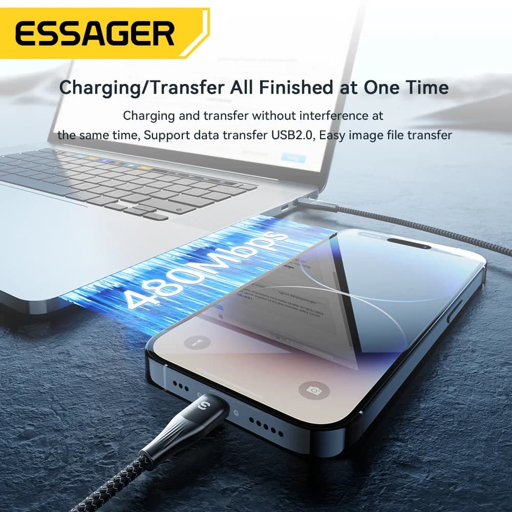 Kabel USB-C do Lightning PD szybkie ładowanie