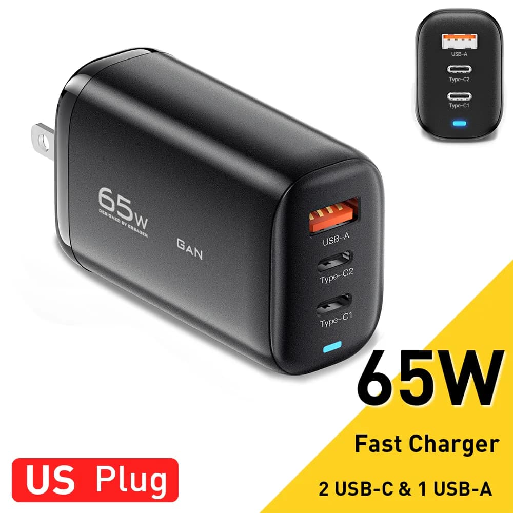 Ładowarka do laptopa GaN USB-C 65W, PPS