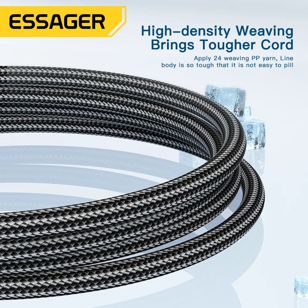 Kabel USB-C do szybkiego ładowania 120W, 6A