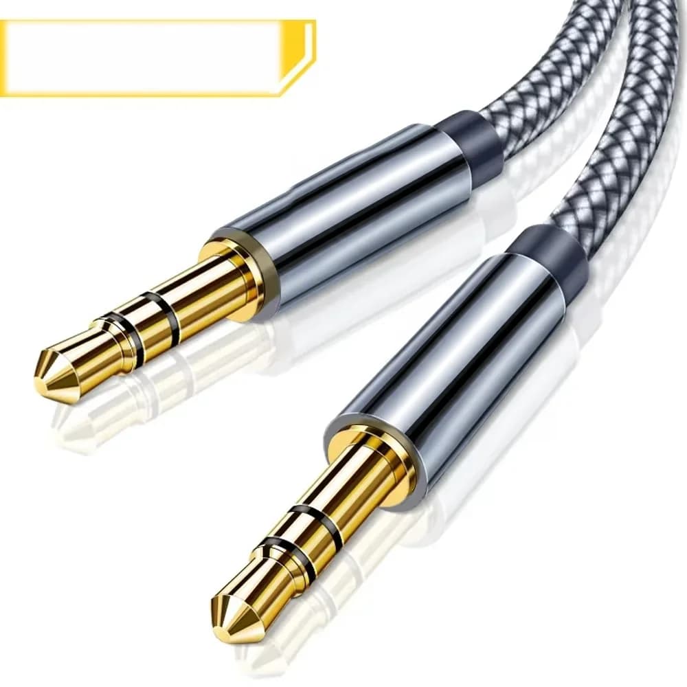 Kabel audio AUX stereo 3.5mm wtyk-męski do męskiego