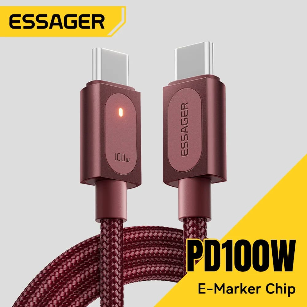 Kabel szybkiego ładowania USB-C na USB-C 100W
