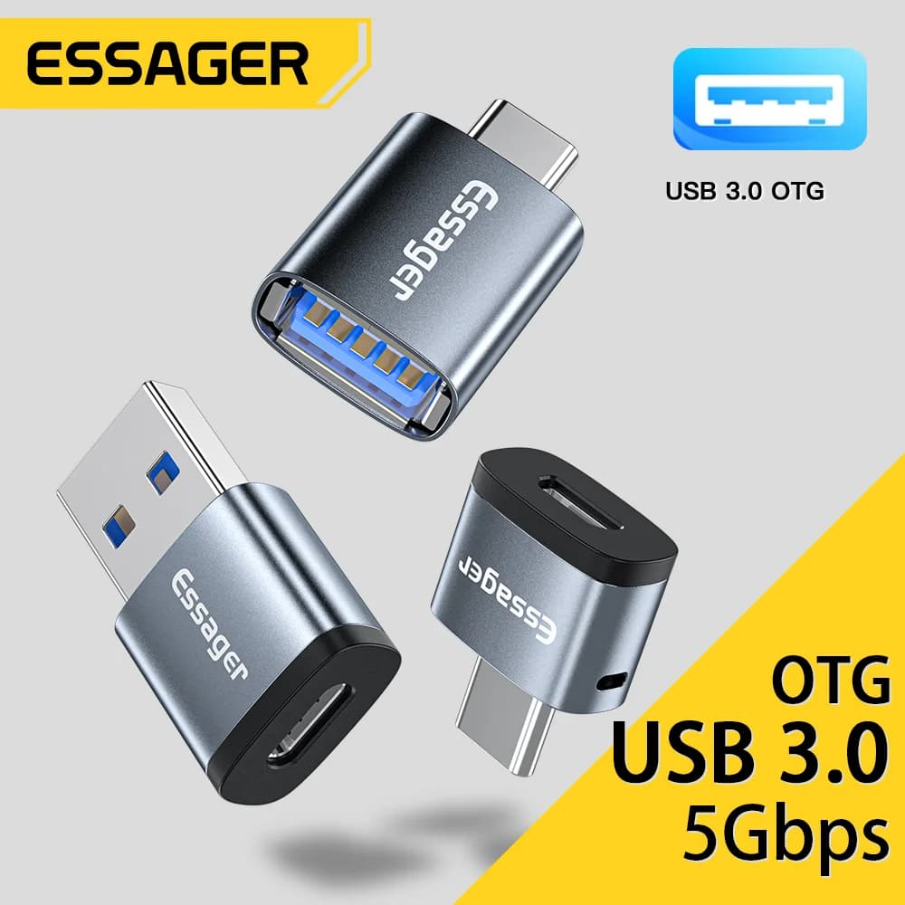 Adapter OTG USB Type-C na USB 3.0 żeński