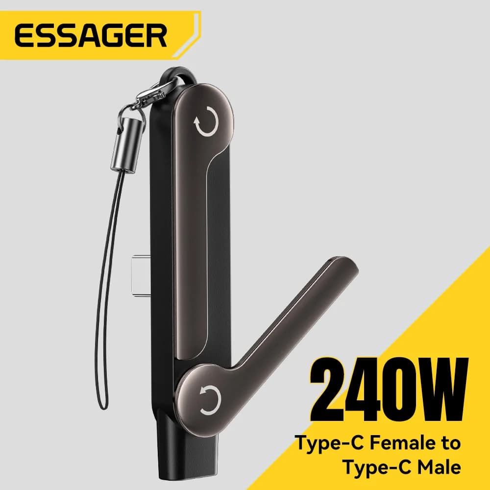 Adapter USB-C OTG 240W ze stojakiem