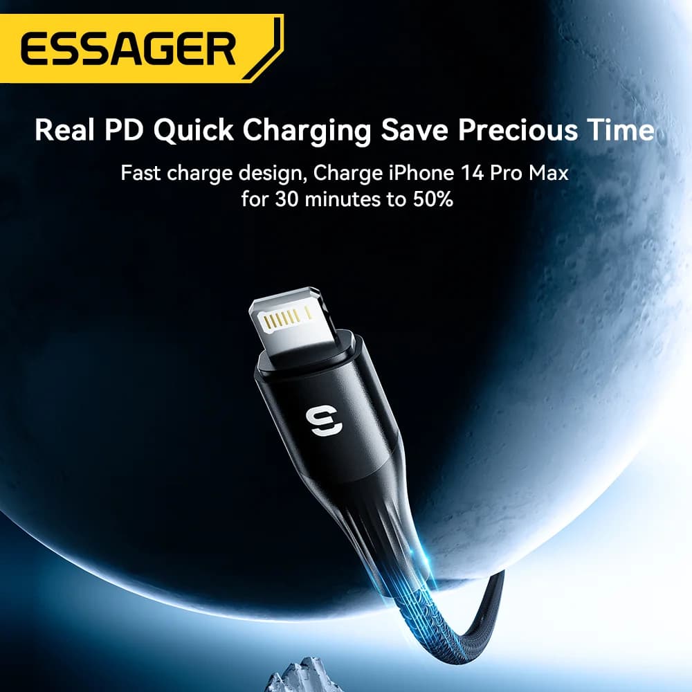 Kabel USB-C do Lightning PD szybkie ładowanie