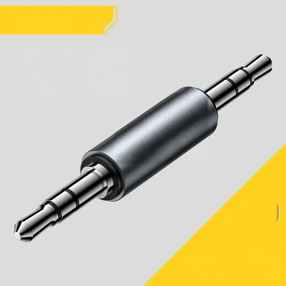Adapter audio jack 3.5mm męski na męski stereo