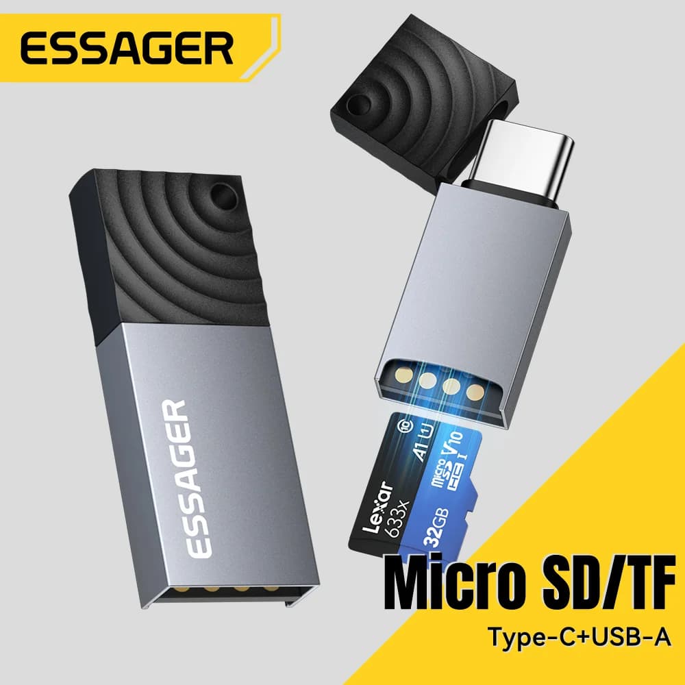 Czytnik kart 2 w 1 USB-C i USB 2.0