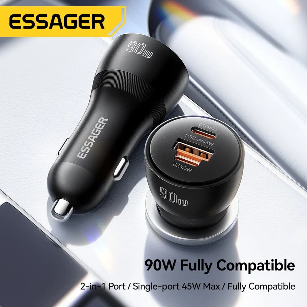 Samochodowa ładowarka USB Type-C PD 90W